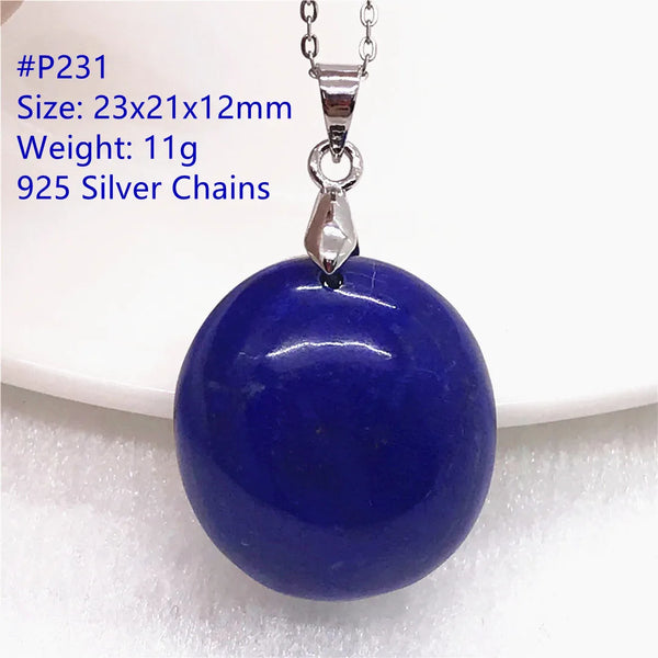Blue Lapis Lazuli Pendant-ToShay.org