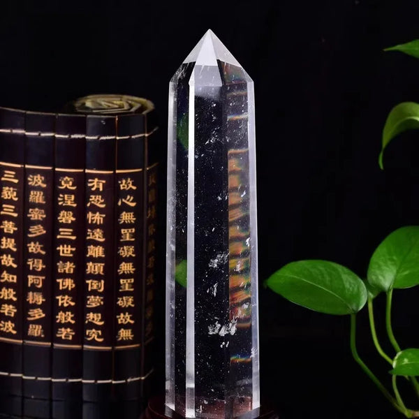 Clear Melting Quartz Obelisk-ToShay.org