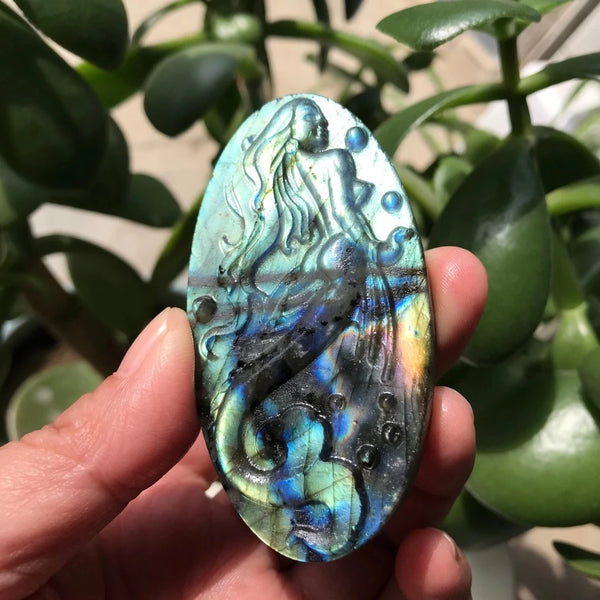 Blue Labradorite Mermaid-ToShay.org
