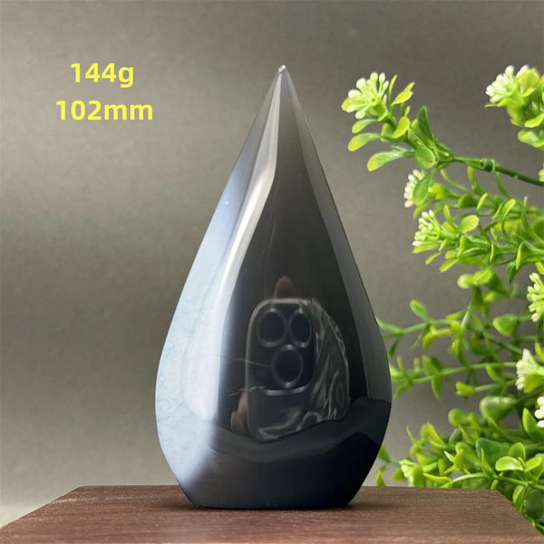 Blue Agate Torch-ToShay.org