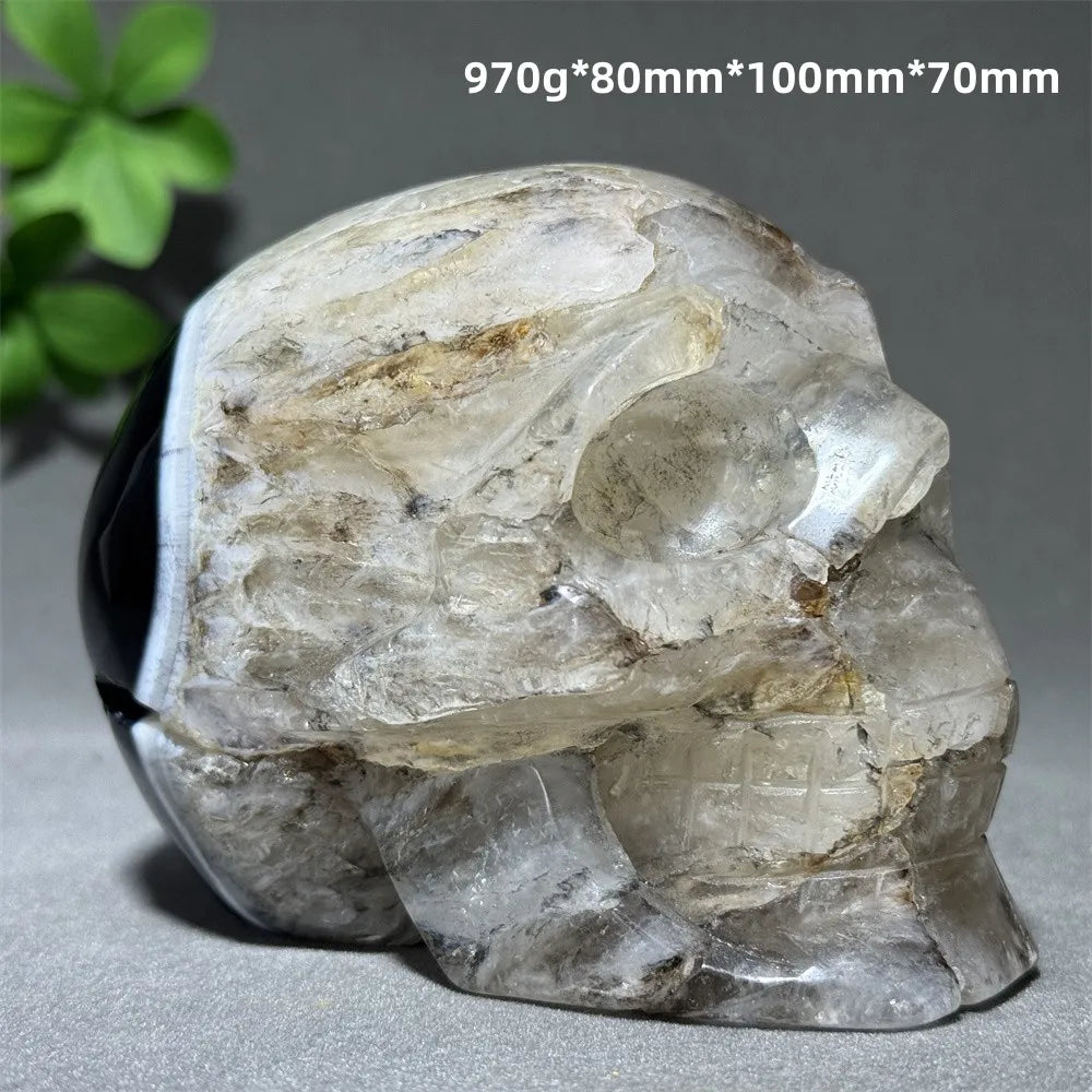 Black Agate Skull-ToShay.org