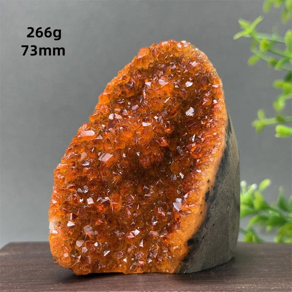 Orange Citrine Mineral Crystal-ToShay.org