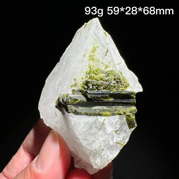 Green Tourmaline Crystal-ToShay.org