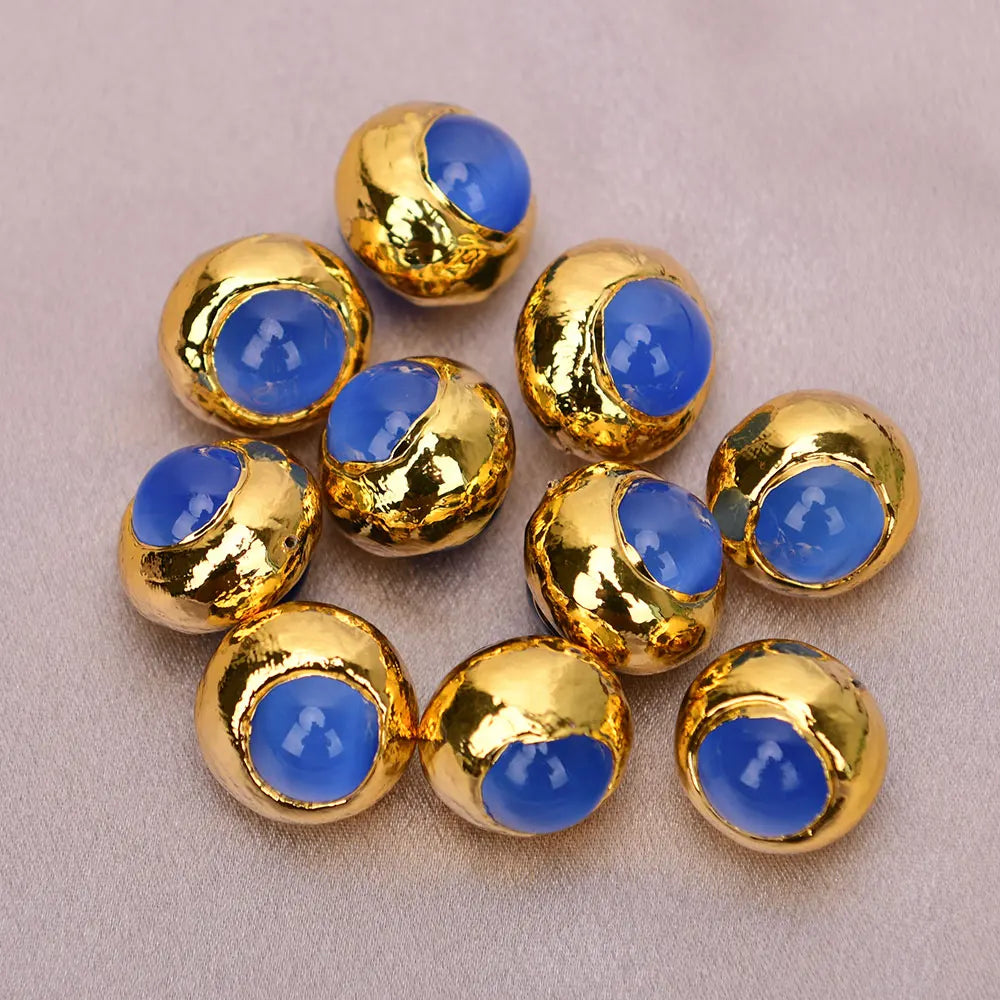 Blue Cats Eye Beads-ToShay.org
