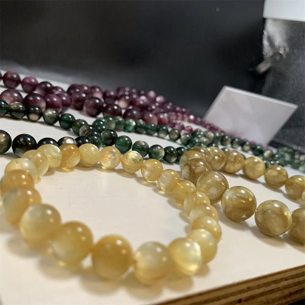Mixed Lepidolite Bracelets-ToShay.org