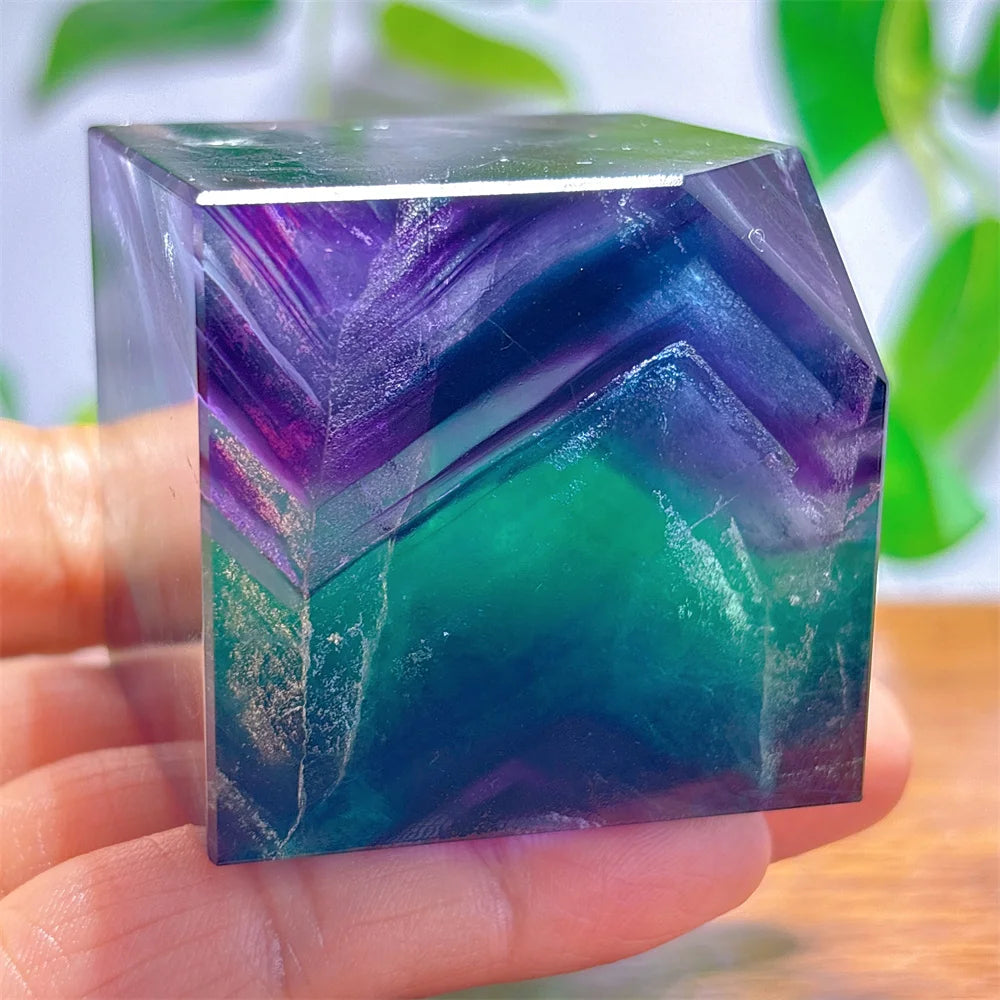 Rainbow Fluorite Crystal-ToShay.org