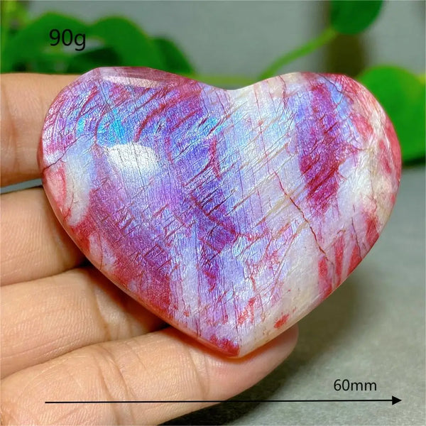 Red Moonstone Heart-ToShay.org