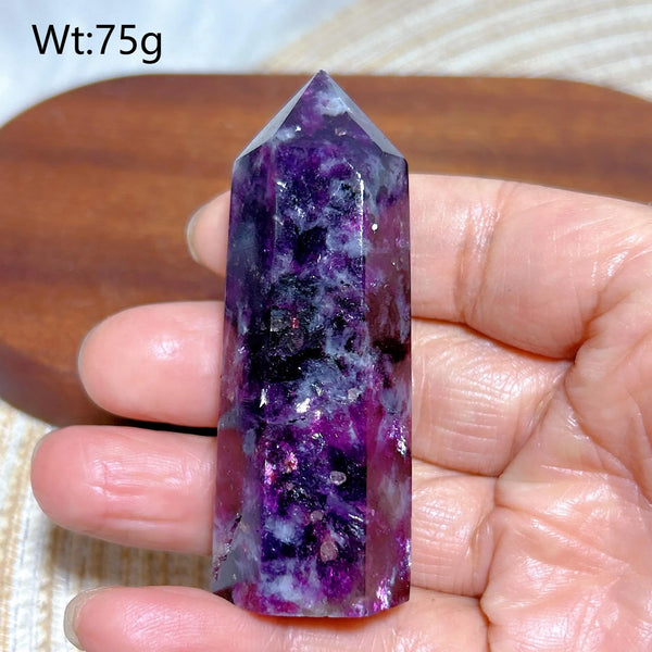 Purple Lepidolite Point-ToShay.org