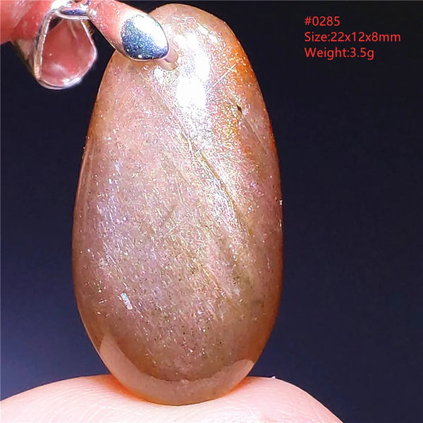 Orange Sunstone Pendant-ToShay.org