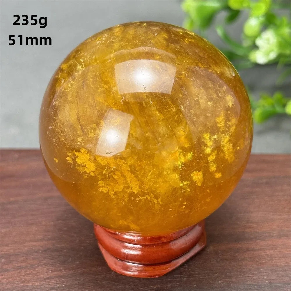 Gold Lepidolite Ball-ToShay.org