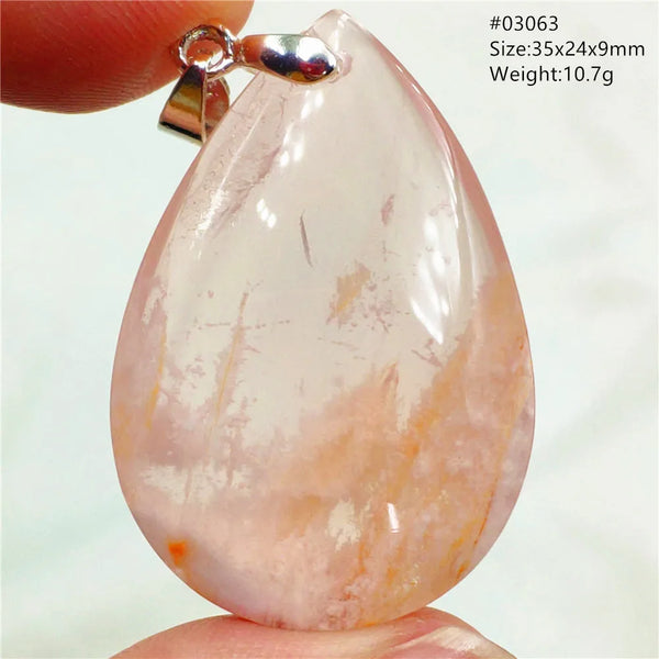 White Orange Phantom Pendant-ToShay.org