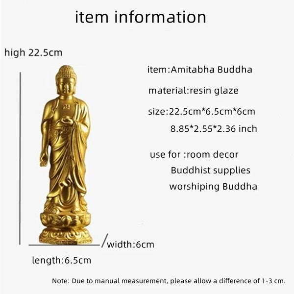 Gold Amitabha Buddha-ToShay.org