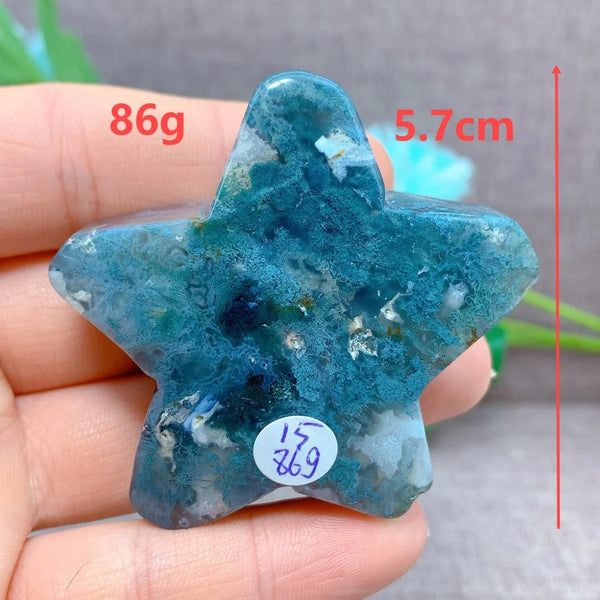 Green Moss Agate Star-ToShay.org