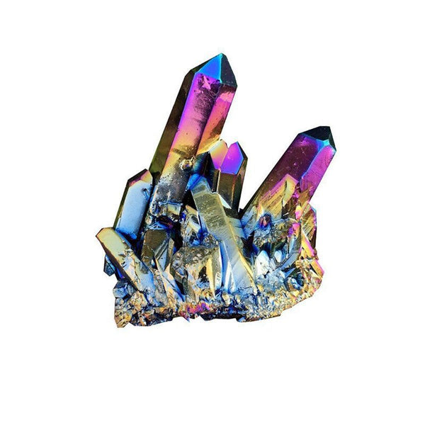 Rainbow Aura Titanium Bismuth Cluster-ToShay.org