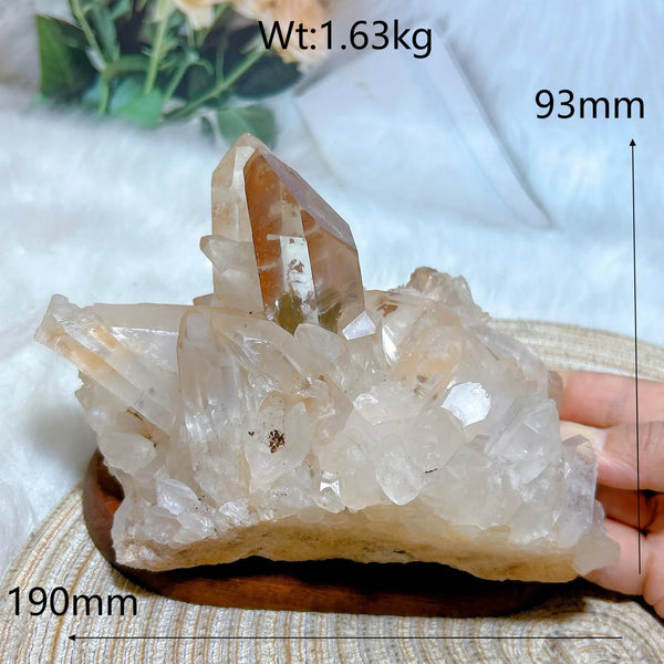 Clear Quartz Crystal Cluster-ToShay.org