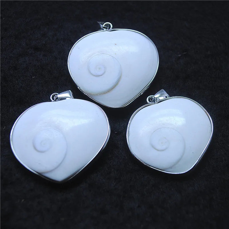 White Shell Pendants-ToShay.org