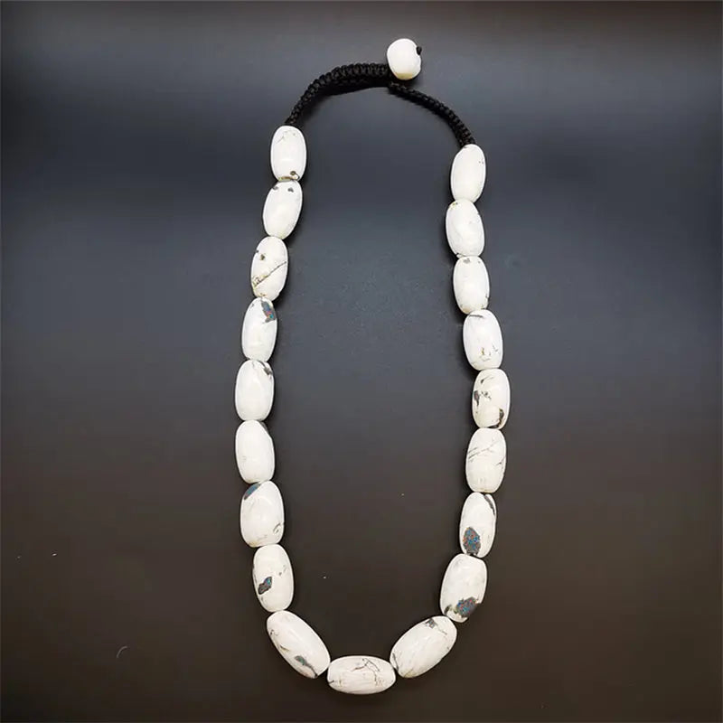 White Conch Shell Beads-ToShay.org