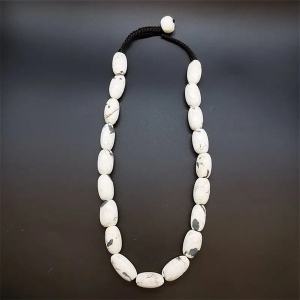 White Conch Shell Beads-ToShay.org