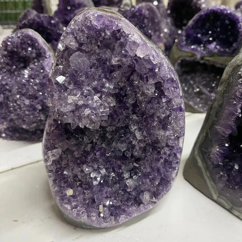 Purple Amethyst Geode-ToShay.org