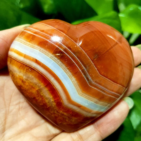 Red Agate Heart-ToShay.org