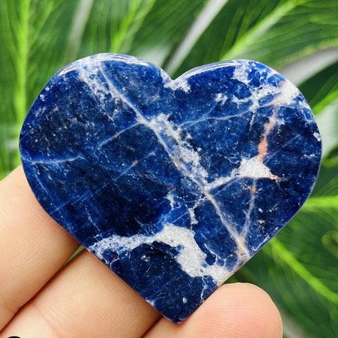 Blue Sodalite Heart-ToShay.org
