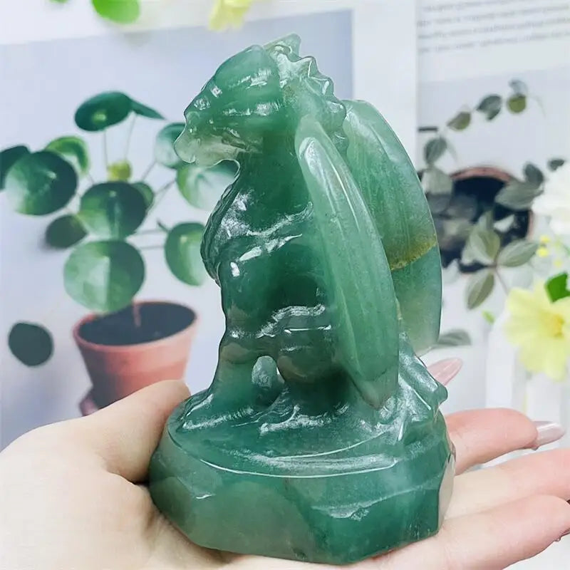 Green Fluorite Dragon-ToShay.org