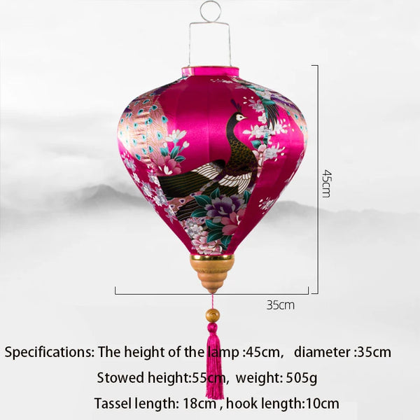 Silk Flower Lantern-ToShay.org