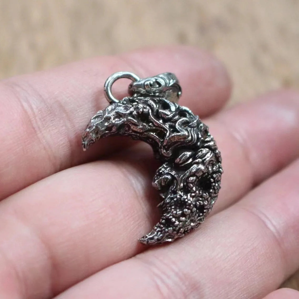 Silver Moon Pendant-ToShay.org