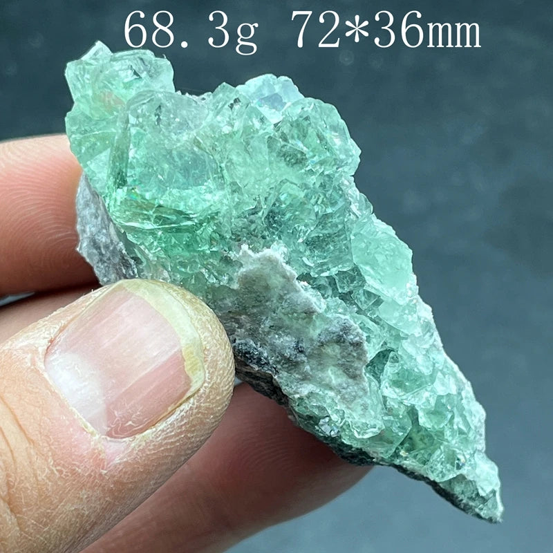 Green Vitreous Fluorite Crystal-ToShay.org