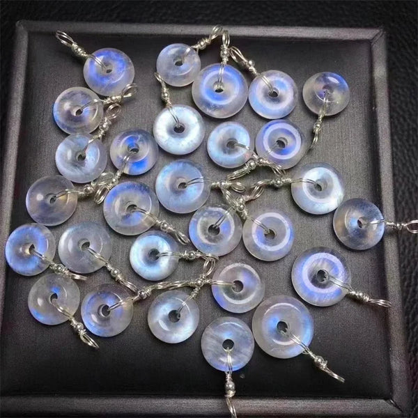 Blue Moon Donut Pendant-ToShay.org