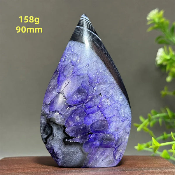 Purple Agate Flame-ToShay.org