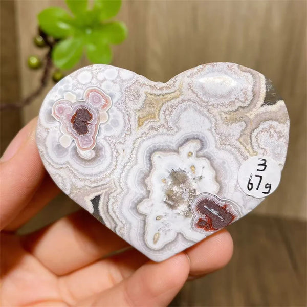 Red Agate Geode Hearts-ToShay.org
