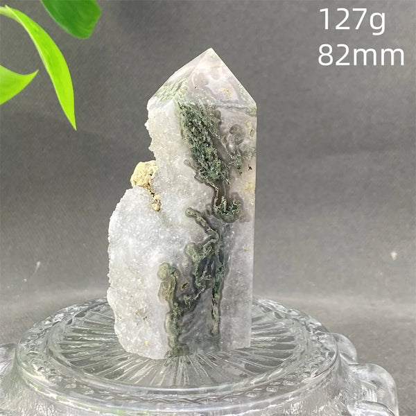 Green Aquatic Agate Point-ToShay.org
