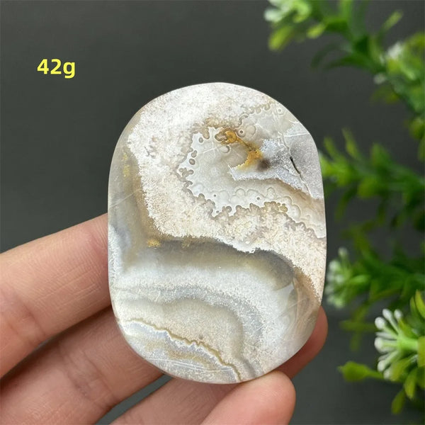 Red Agate Palm Stone-ToShay.org