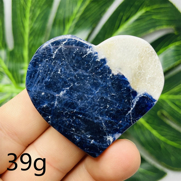 Blue Sodalite Heart-ToShay.org