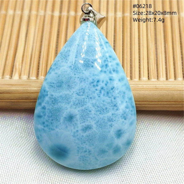Blue Larimar Pendant-ToShay.org