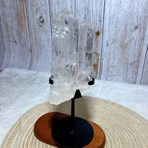Clear Rainbow Quartz Crystal-ToShay.org
