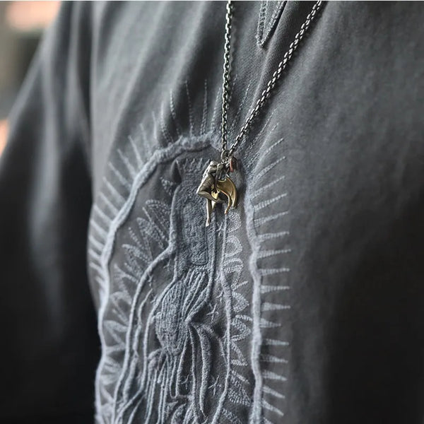 Silver Devil Pendants-ToShay.org