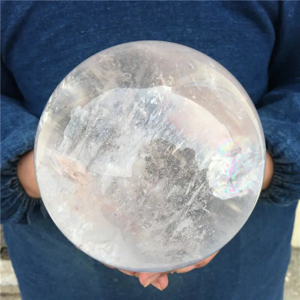 White Crystal Quartz Ball-ToShay.org