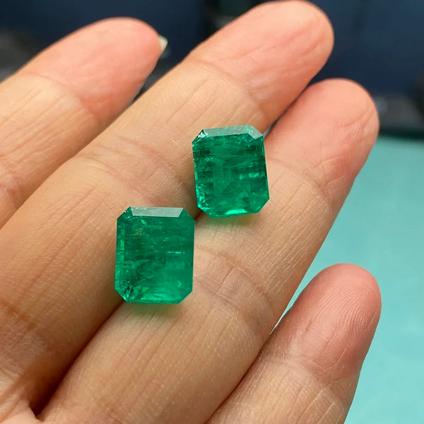 Green Crystal Cut Emerald-ToShay.org