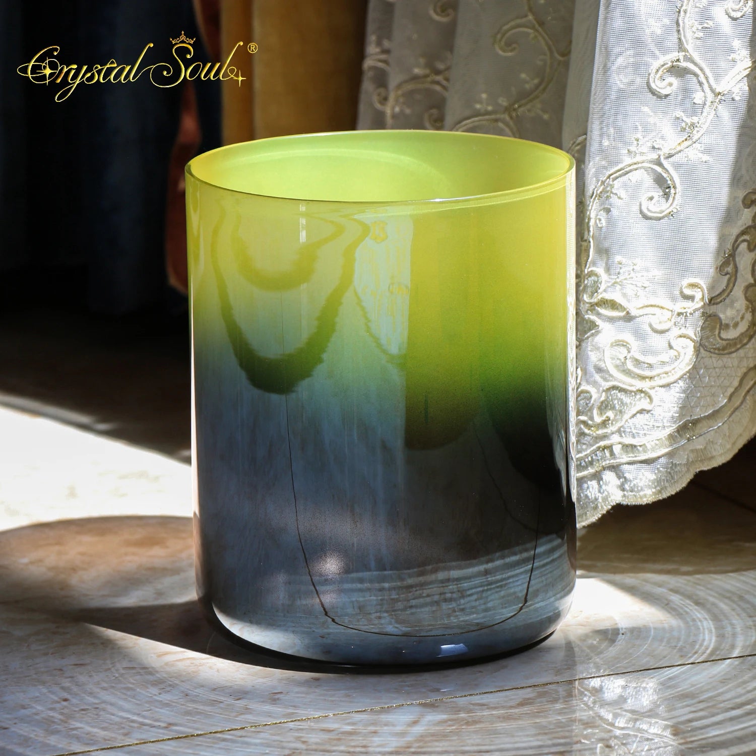Crystal Soul 6.2" 440Hz E Customizable High-end Crystal Singing Bowl for Meditation Yoga Source Manufacturer-ToShay.org