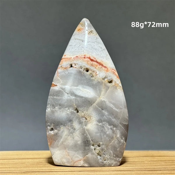 Yellow Crazy Agate Torch-ToShay.org