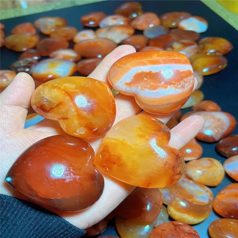 Red Agate Heart-ToShay.org