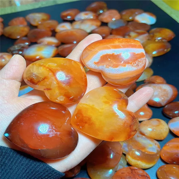 Red Agate Heart-ToShay.org