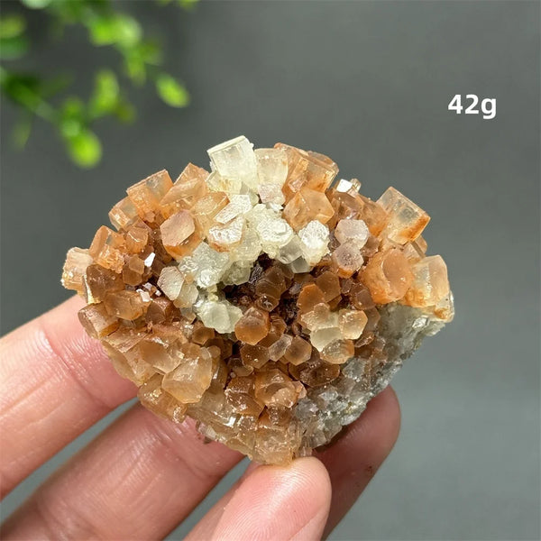 Orange Aragonite Crystal-ToShay.org