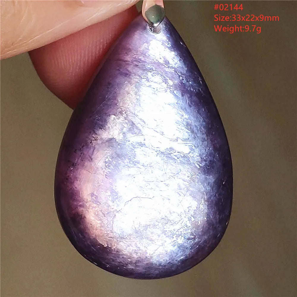 Purple Lepidolite Pendant-ToShay.org