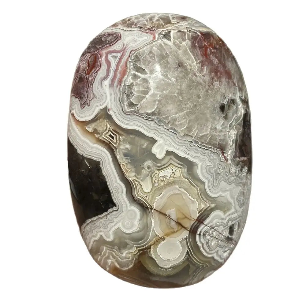 Red Agate Palm Stone-ToShay.org
