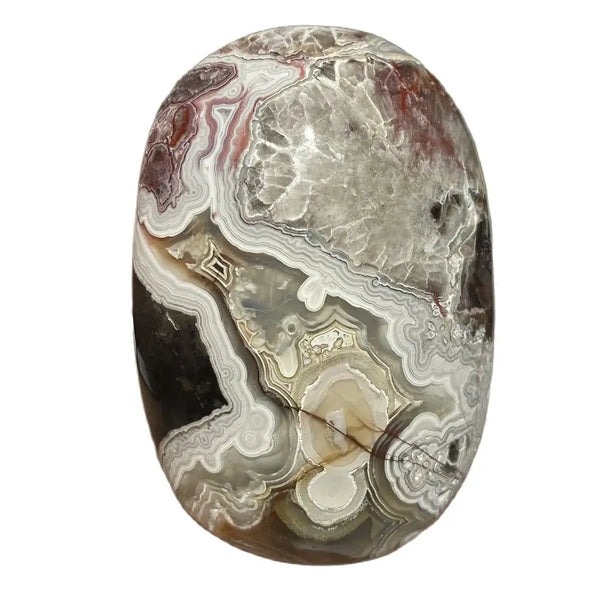 Red Agate Palm Stone-ToShay.org