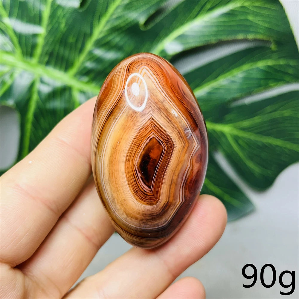 Red Agate Palm Stones-ToShay.org