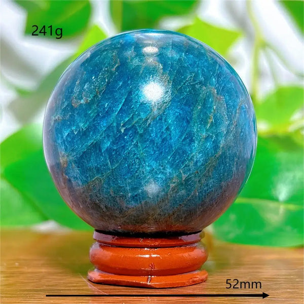 Blue Apatite Ball-ToShay.org